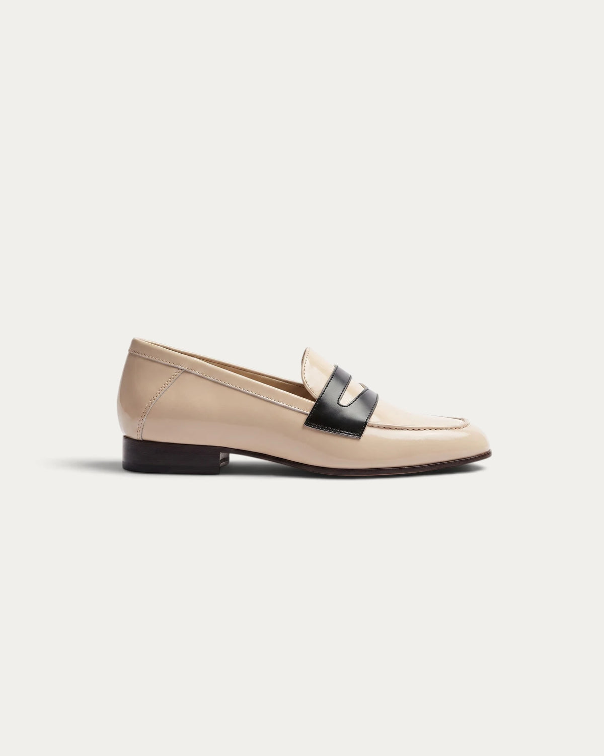 Patent Block Loafer