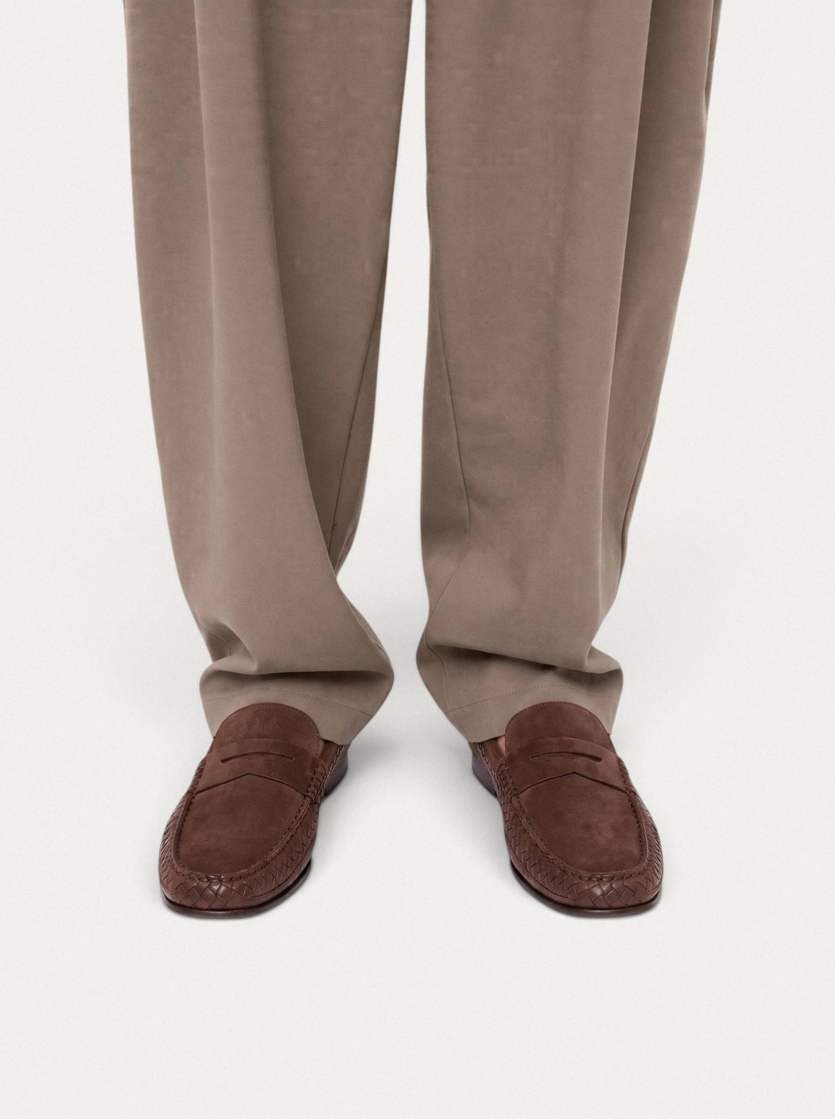 Woven Penny Loafer