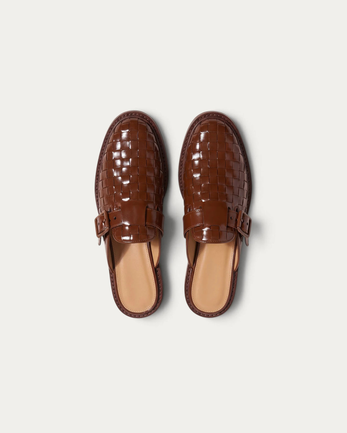 Woven Buckle Mule-thumbmail-2