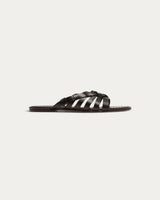 Caged Woven Slide